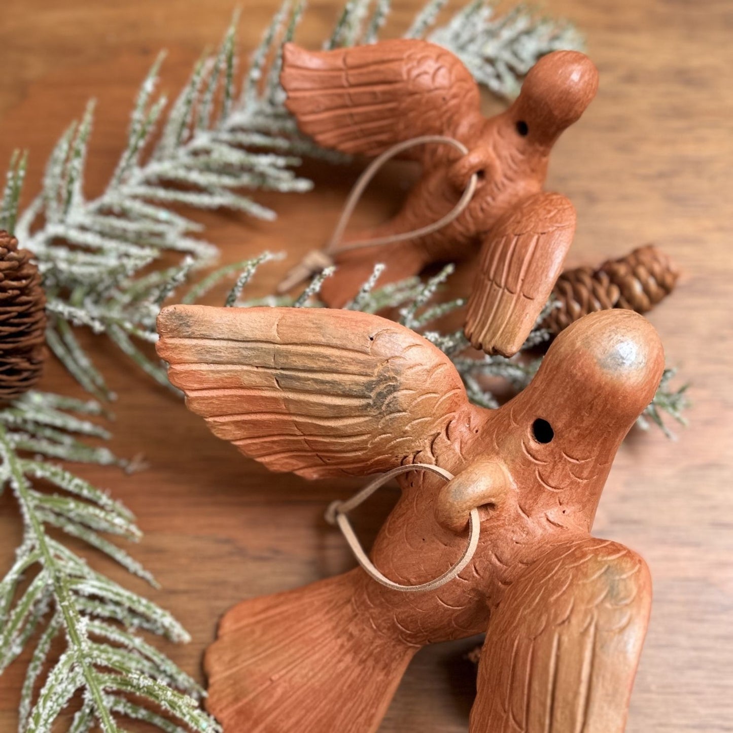 Paloma grande, ornamento navidad