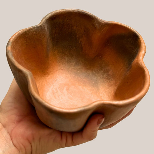 Tazón Flor, Vajilla Artesanal | Natural