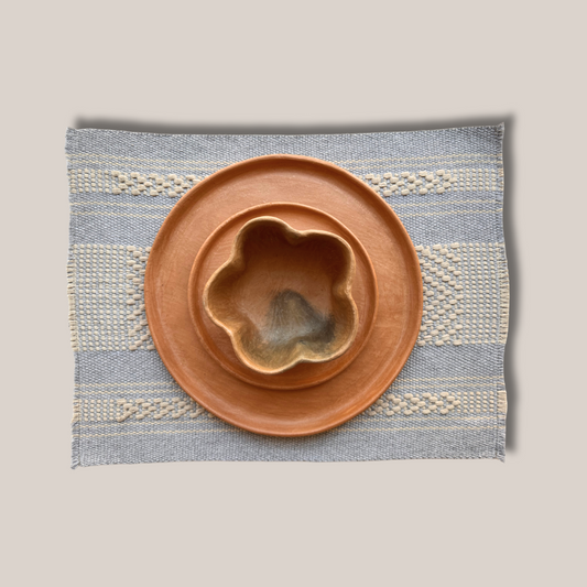 Manteles Individuales Martha, Azul Acero