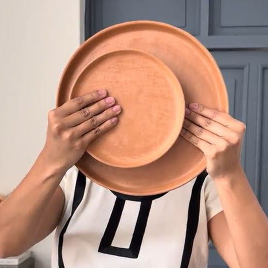 Plato Extendido, Vajilla Artesanal | Natural