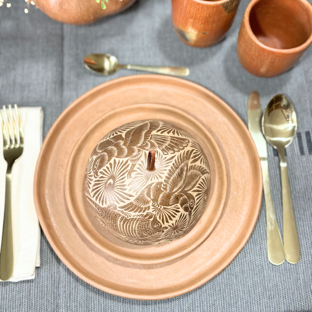 Set de 6 Campanas cubre Plato, Jícara (Preorder)