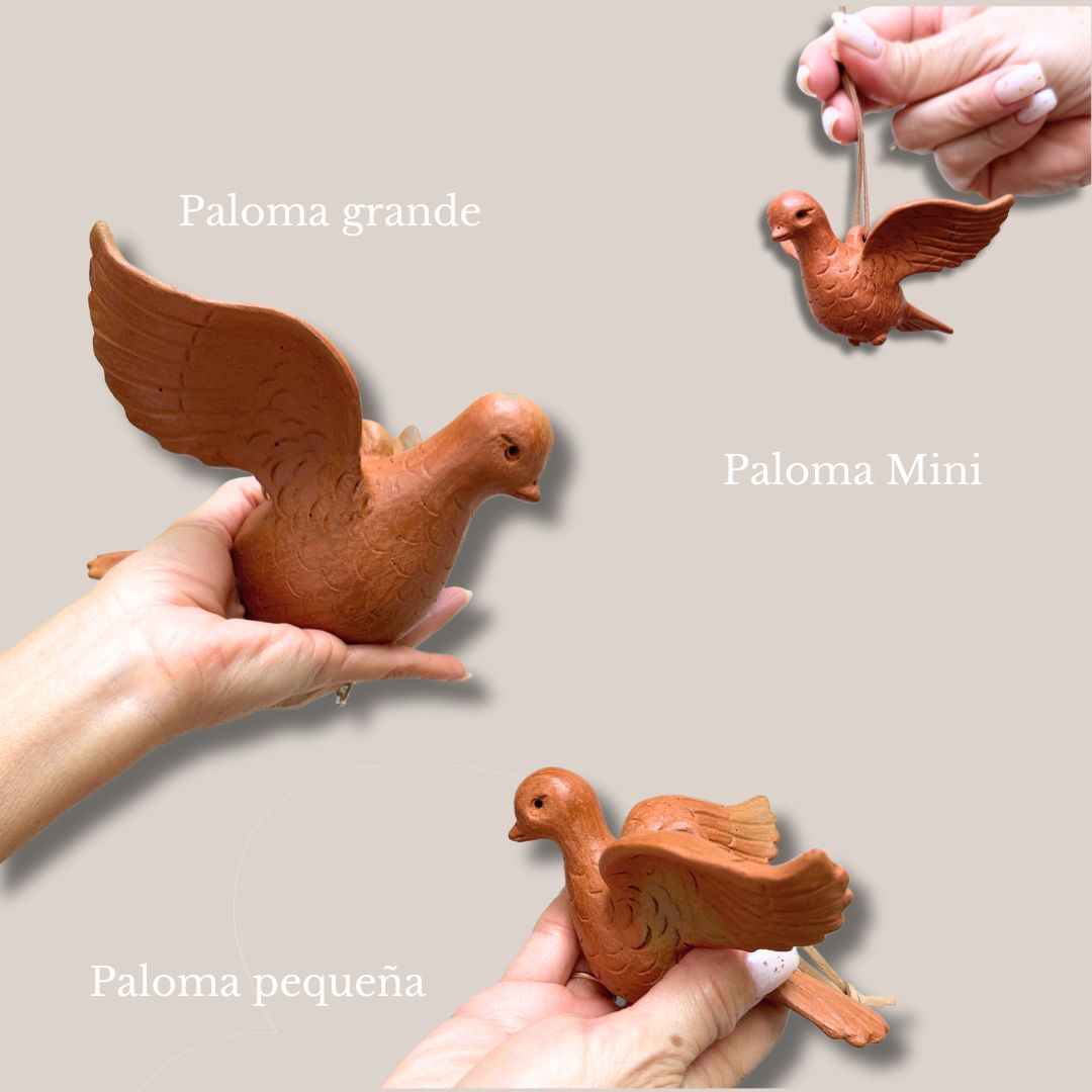 Paloma Mini, ornamento navidad