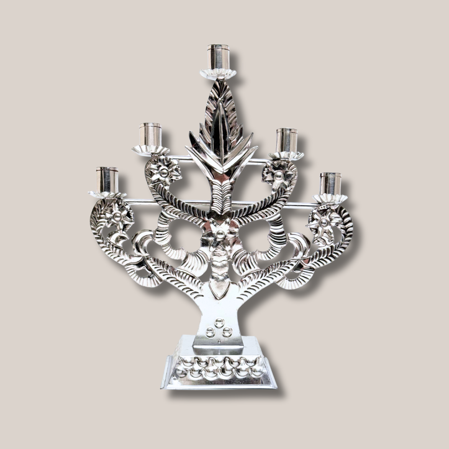 Candelabro Cinco Velas | Hojalata