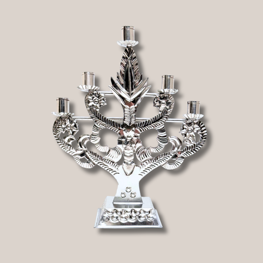 Candelabro Cinco Velas | Hojalata