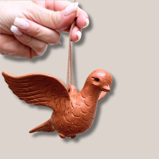 Paloma pequeña, ornamento navidad