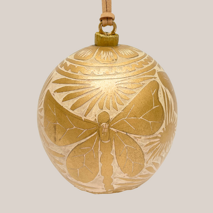 Esfera Natural Grande | Oro viejo