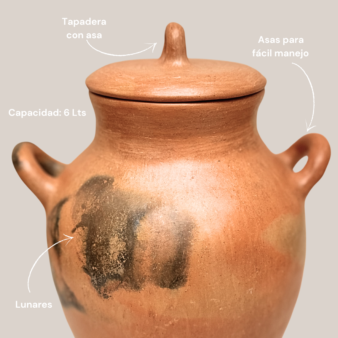 Remedios, Olla con asas y tapa