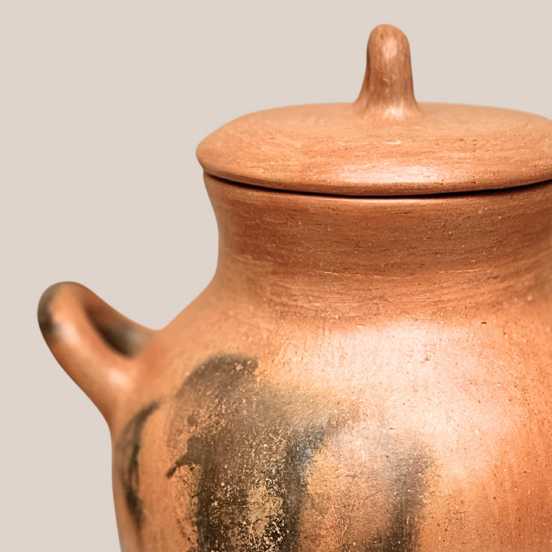 Remedios, Olla con asas y tapa