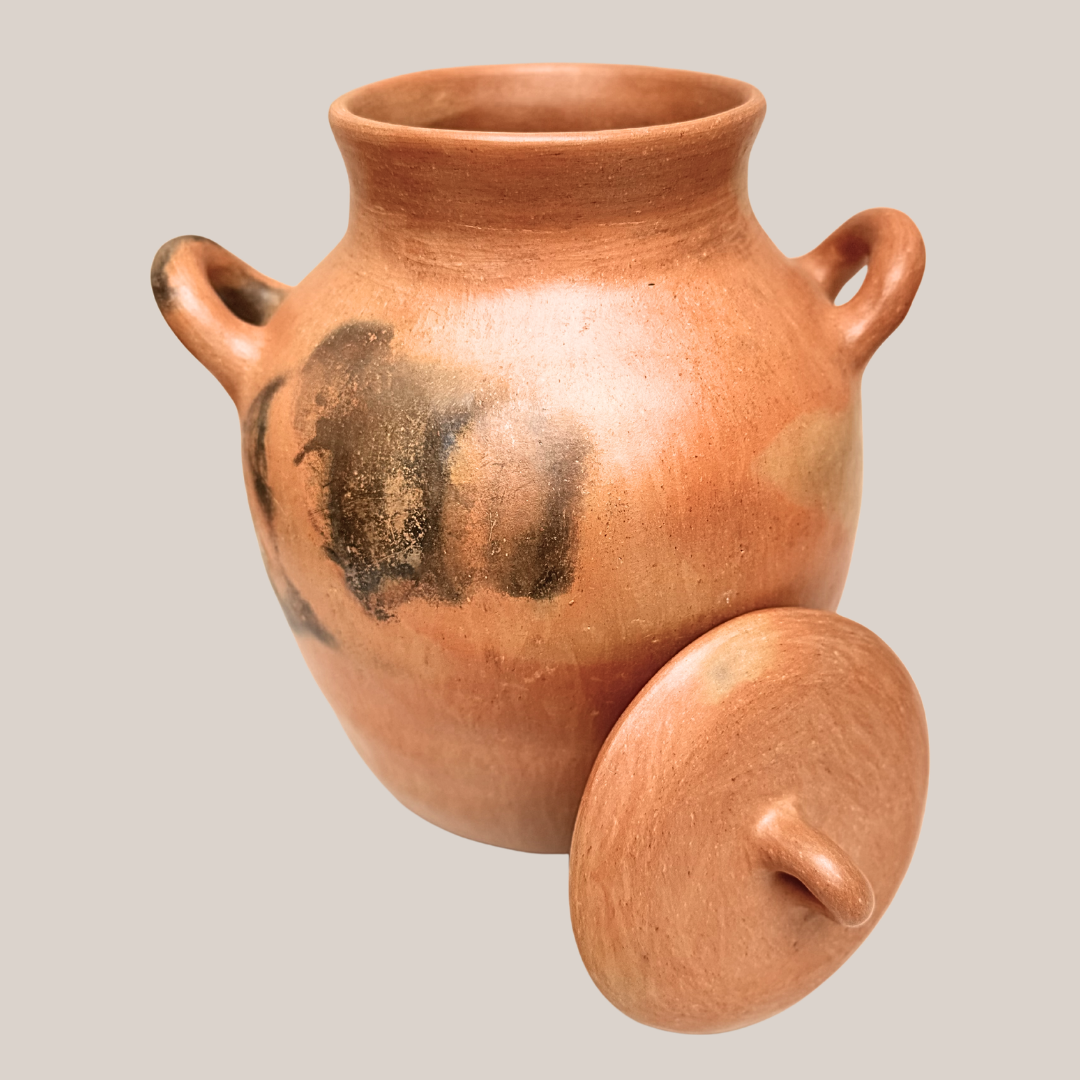 Remedios, Olla con asas y tapa
