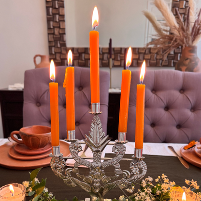 Candelabro Cinco Velas | Hojalata