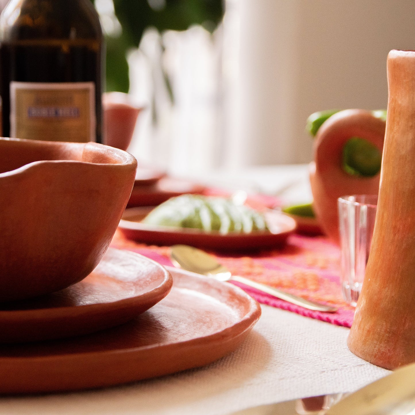 Vajilla Julia 6 Personas, Anaranjada