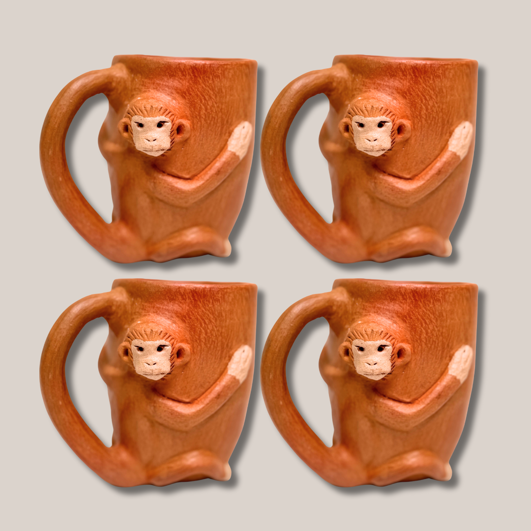 Chango Apple Set 4 Tazas Chango – BigidyOaxaca