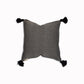 Luna, funda rombos | 45 x 45 cm | Gris Oscuro